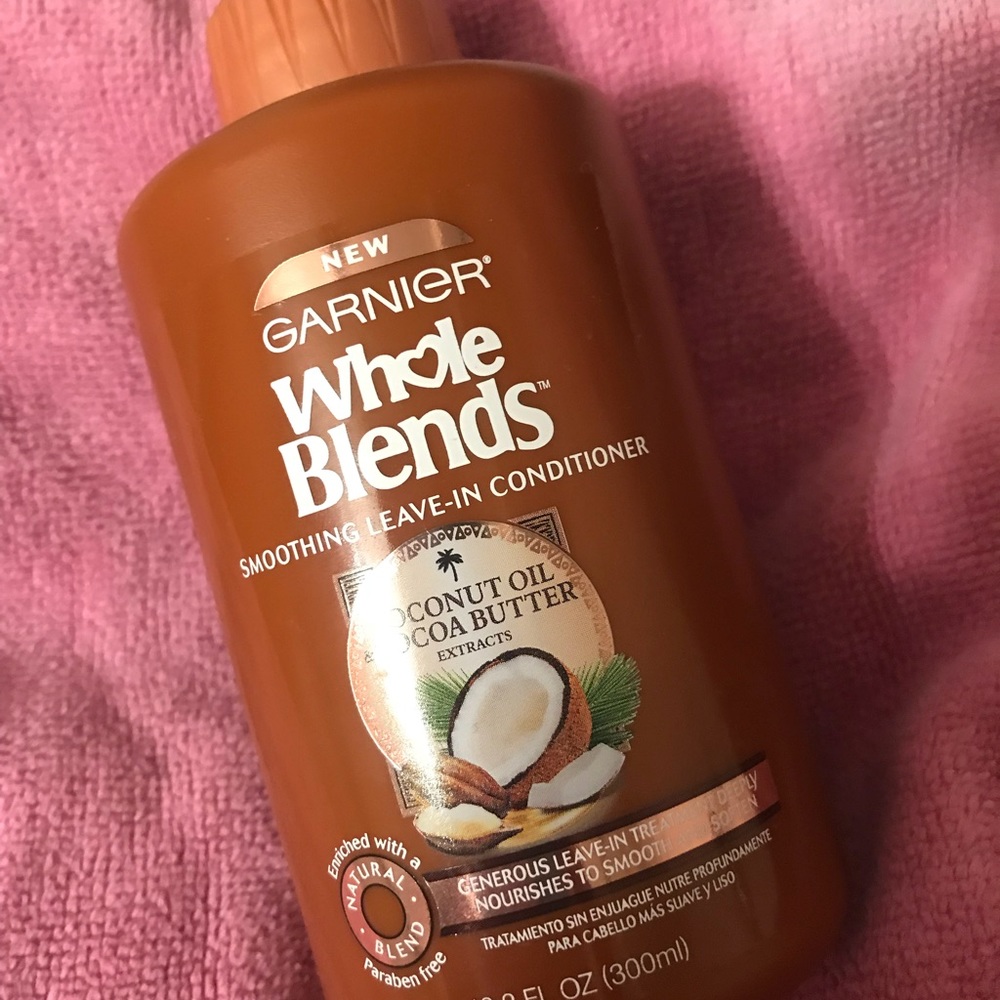 Garnish whole blends leave in conditioner.